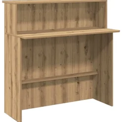 vidaXL Mostrador de recepción roble artisian 200x50x103,5 cm Roble artisan Best