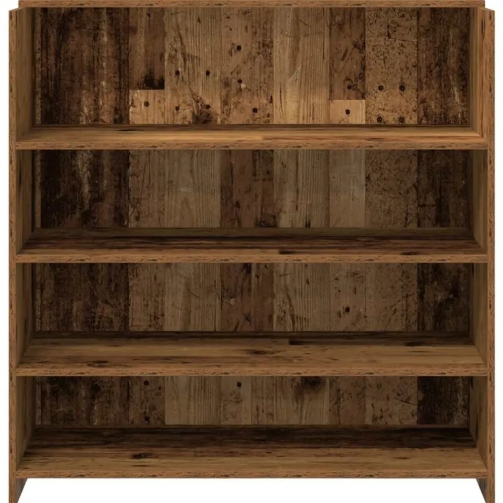 vidaXL Mostrador de recepción madera vieja 100x50x103,5 cm Madera antigua Outlet
