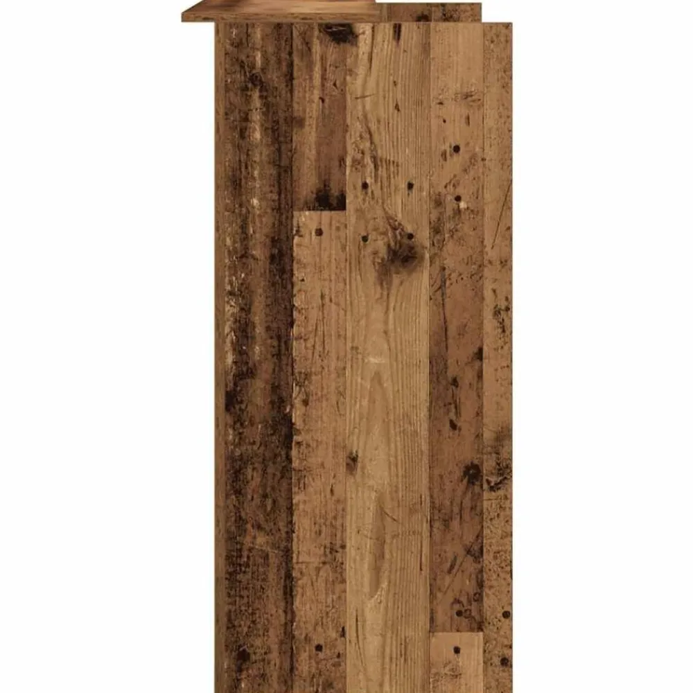vidaXL Mostrador de recepción madera vieja 100x50x103,5 cm Madera antigua Outlet
