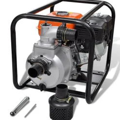 vidaXL Bombas-Motor de gasolina bomba de agua 50 mm conexión 4800 W