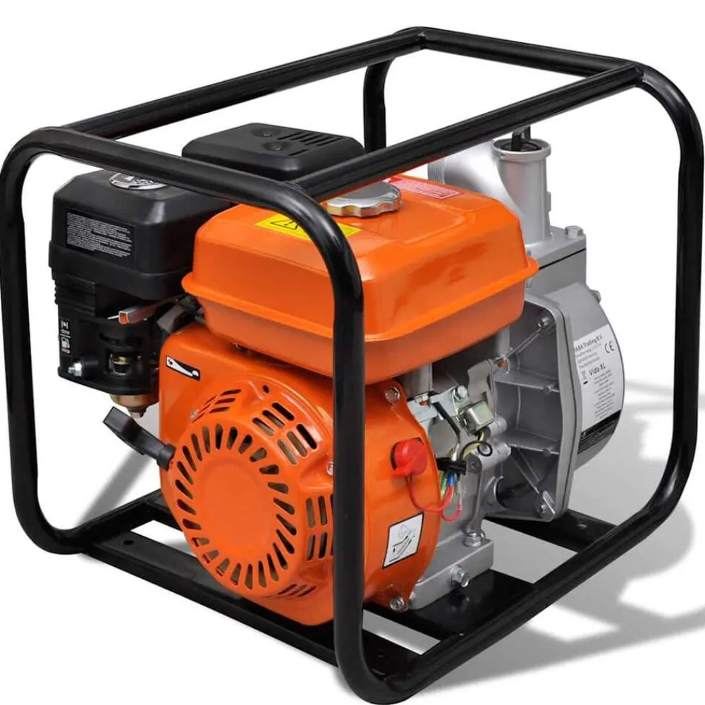 vidaXL Bombas-Motor de gasolina bomba de agua 50 mm conexión 4800 W