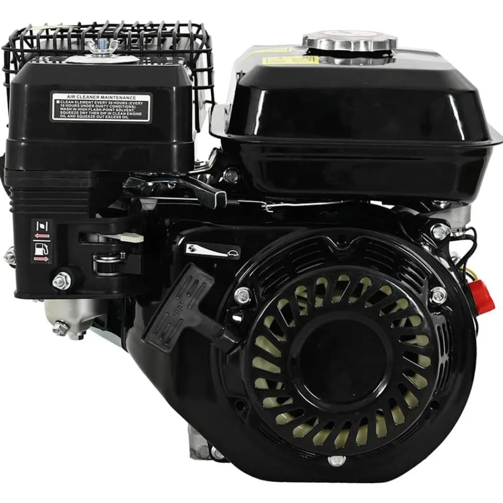 vidaXL Motor de gasolina negro de 6,5 HP y 4,8 kW Discount