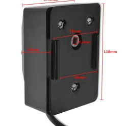 vidaXL Cocina Y Comedor-Motor para espetón de asado/barbacoa 4 W negro