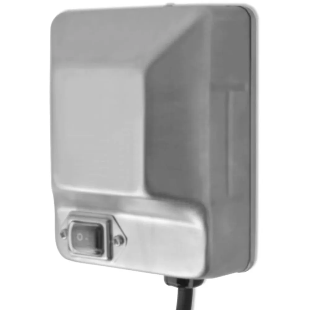 vidaXL Cocina Y Comedor-Motor para espetón de asado/barbacoa acero inoxidable 4 W
