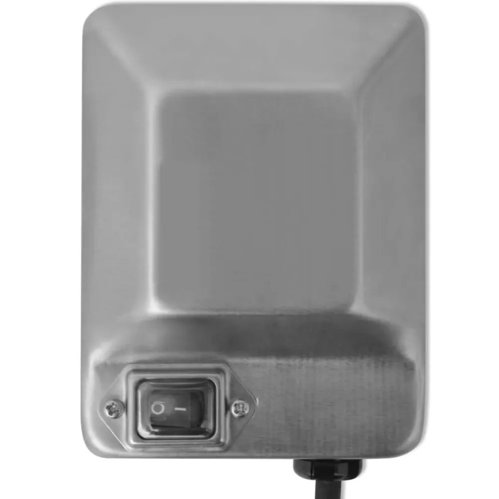 vidaXL Cocina Y Comedor-Motor para espetón de asado/barbacoa acero inoxidable 4 W