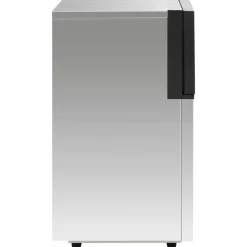 vidaXL Cocina Y Comedor-Máquina de hacer cubitos de hielo plateada 45 kg/24 h