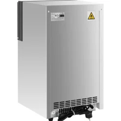 vidaXL Cocina Y Comedor-Máquina de hacer cubitos de hielo plateada 45 kg/24 h