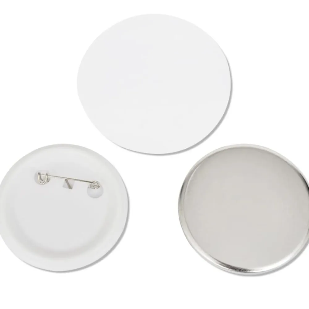 vidaXL Máquina de hacer insignias con 500 piezas de chapas 58 mm Online