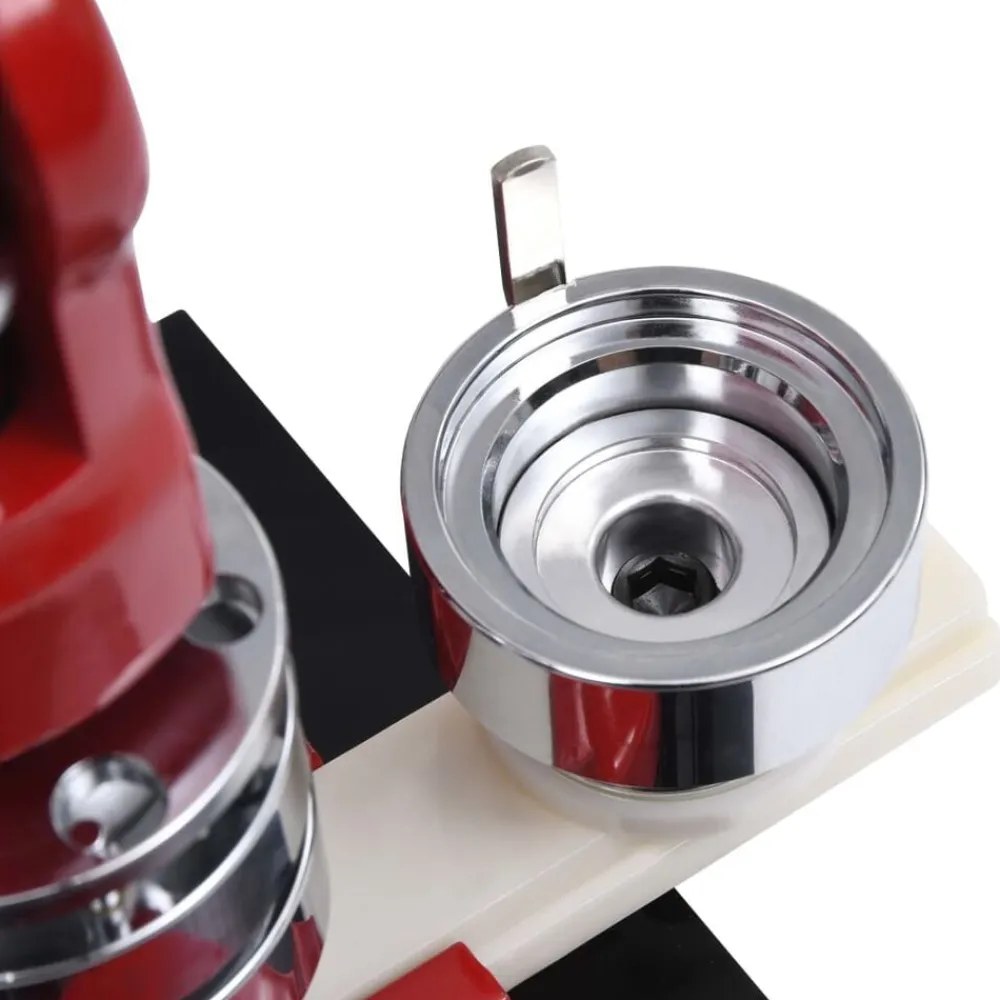 vidaXL Máquina de hacer insignias con 500 piezas de chapas 58 mm Online