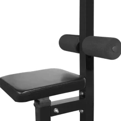 vidaXL Fitness Y Musculación-Máquina de musculación con discos de peso 40 kg