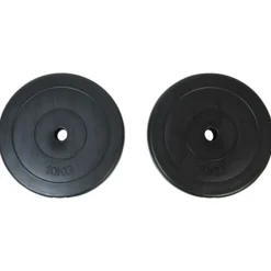 vidaXL Máquina de musculación de pared con discos de peso 40 kg Online