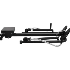 vidaXL Fitness Y Musculación-Máquina de remo resistencia hidráulica 5 niveles