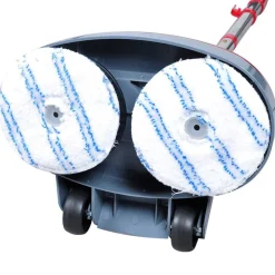 vidaXL Electrodomésticos-Máquina limpiasuelos pulidora con cabezal doble 5 en 1