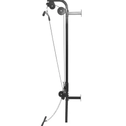 vidaXL Fitness Y Musculación-Máquina musculación Power Tower con pesas y mancuernas 60,5 kg