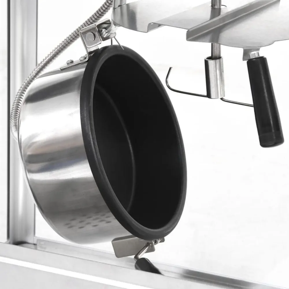 vidaXL Cocina Y Comedor-Máquina para hacer palomitas de maíz con olla de teflón 1400 W