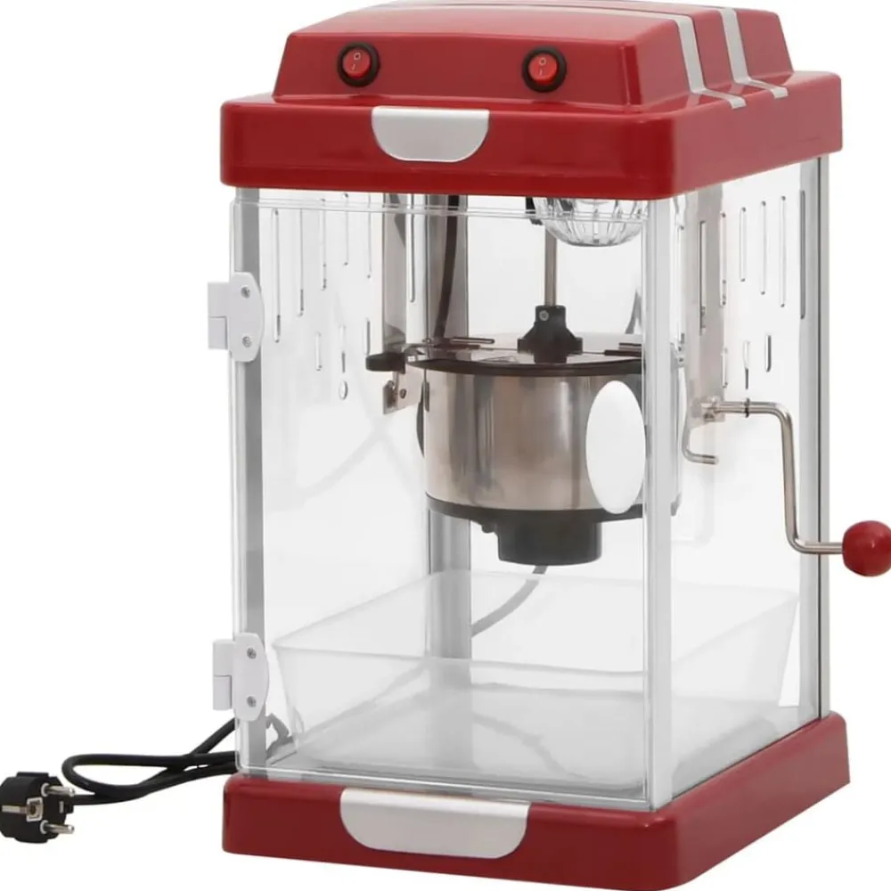 vidaXL Máquina para hacer palomitas de maíz estilo cine 2,5 OZ