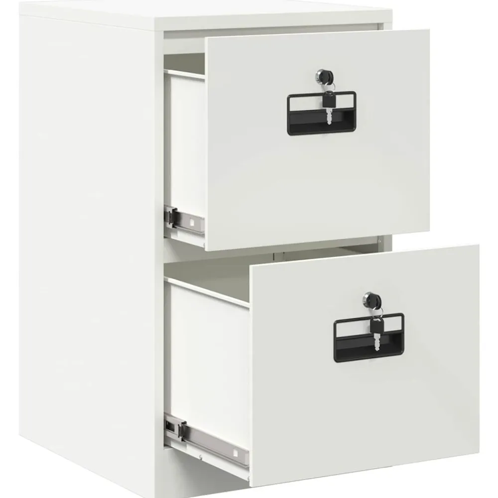 vidaXL Armarios Y Almacenamiento-Mueble archivador 44 x 50 x 74,5 cm Acero Laminado en Frío