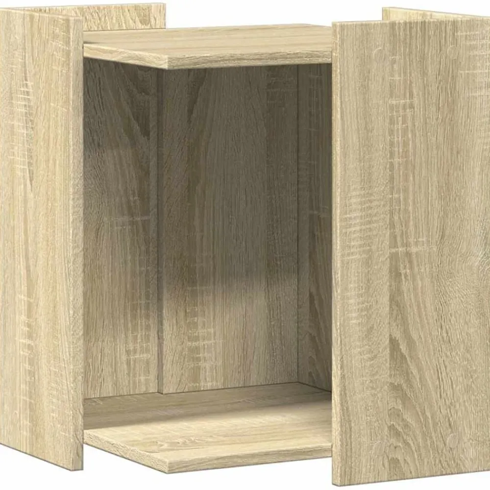 vidaXL Productos Para Mascotas-Mueble arenero para gatos madera 42x42x51 cm