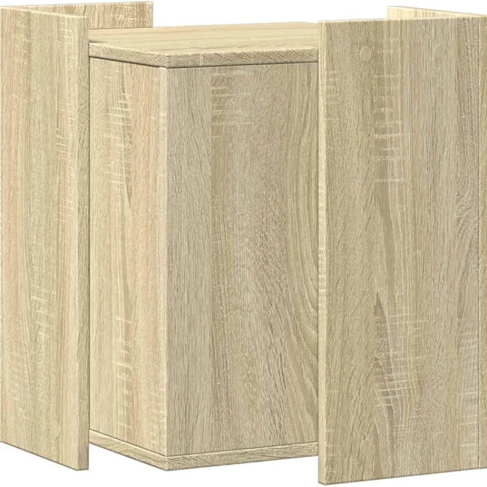 vidaXL Productos Para Mascotas-Mueble arenero para gatos madera 42x42x51 cm