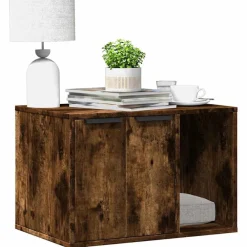 vidaXL Productos Para Mascotas-Mueble arenero para gatos madera 60x40x40 cm