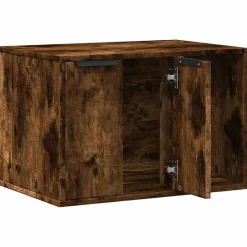 vidaXL Productos Para Mascotas-Mueble arenero para gatos madera 60x40x40 cm