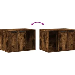 vidaXL Productos Para Mascotas-Mueble arenero para gatos madera 60x40x40 cm