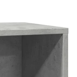 vidaXL Mueble arenero para gatos madera gris hormigón 60x40x40 cm Gris hormigón New