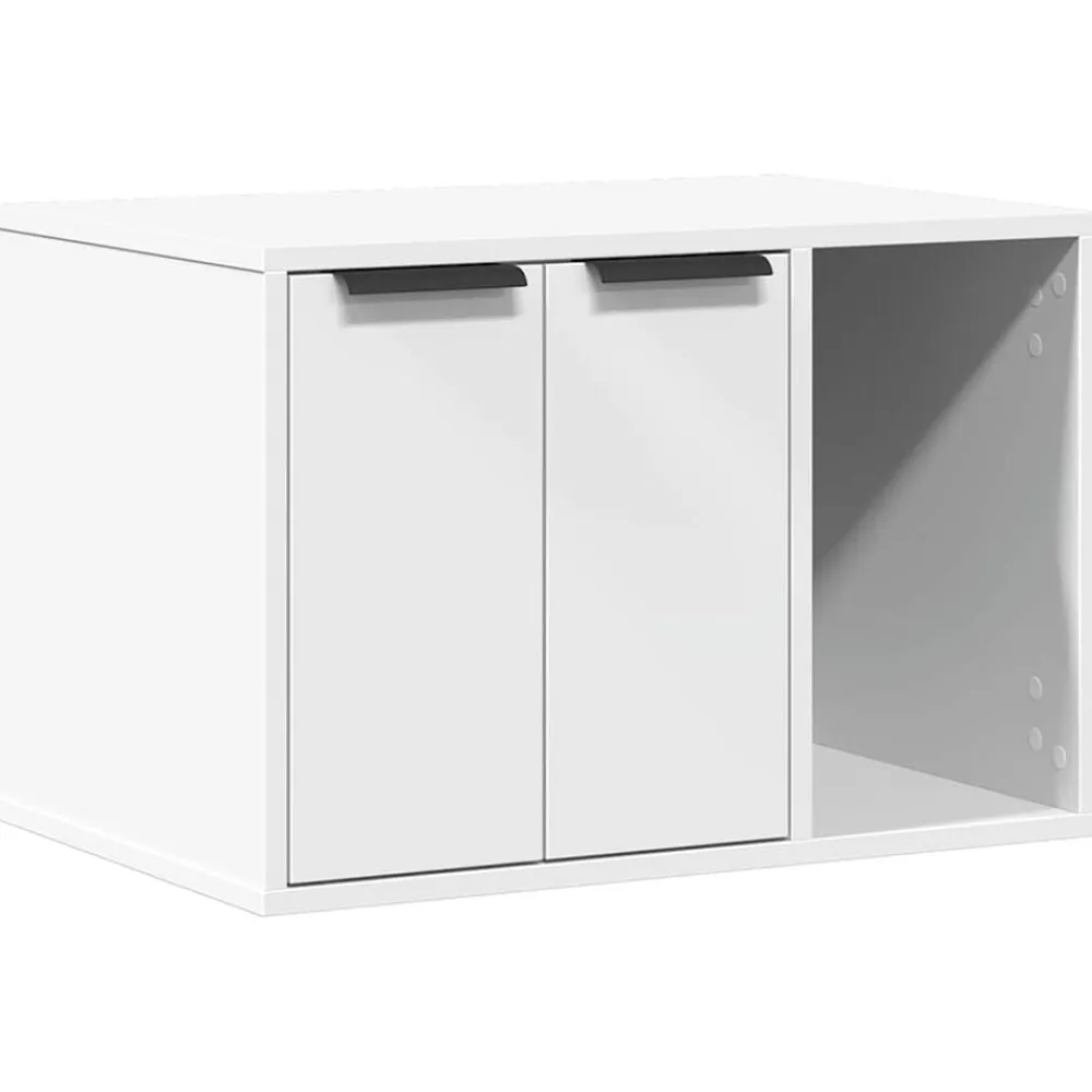 vidaXL Productos Para Mascotas-Mueble arenero para gatos madera ingeniería 60x40x40 cm