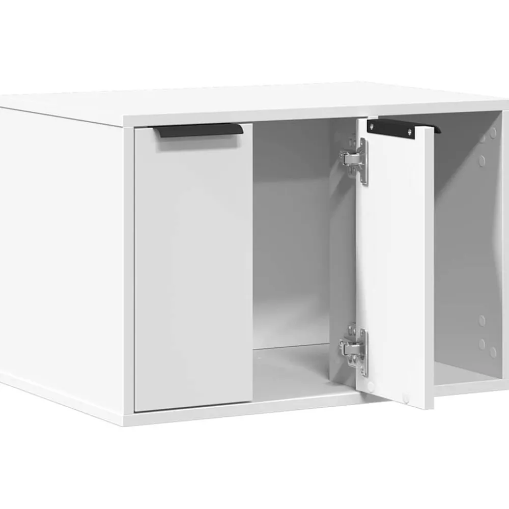 vidaXL Productos Para Mascotas-Mueble arenero para gatos madera ingeniería 60x40x40 cm