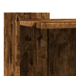 vidaXL Mueble arenero para gatos madera 42x42x51 cm Roble ahumado Hot