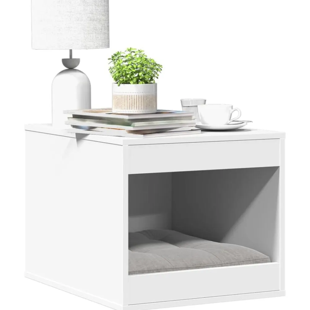 vidaXL Productos Para Mascotas-Mueble arenero para gatos madera ingeniería 47x59x42 cm