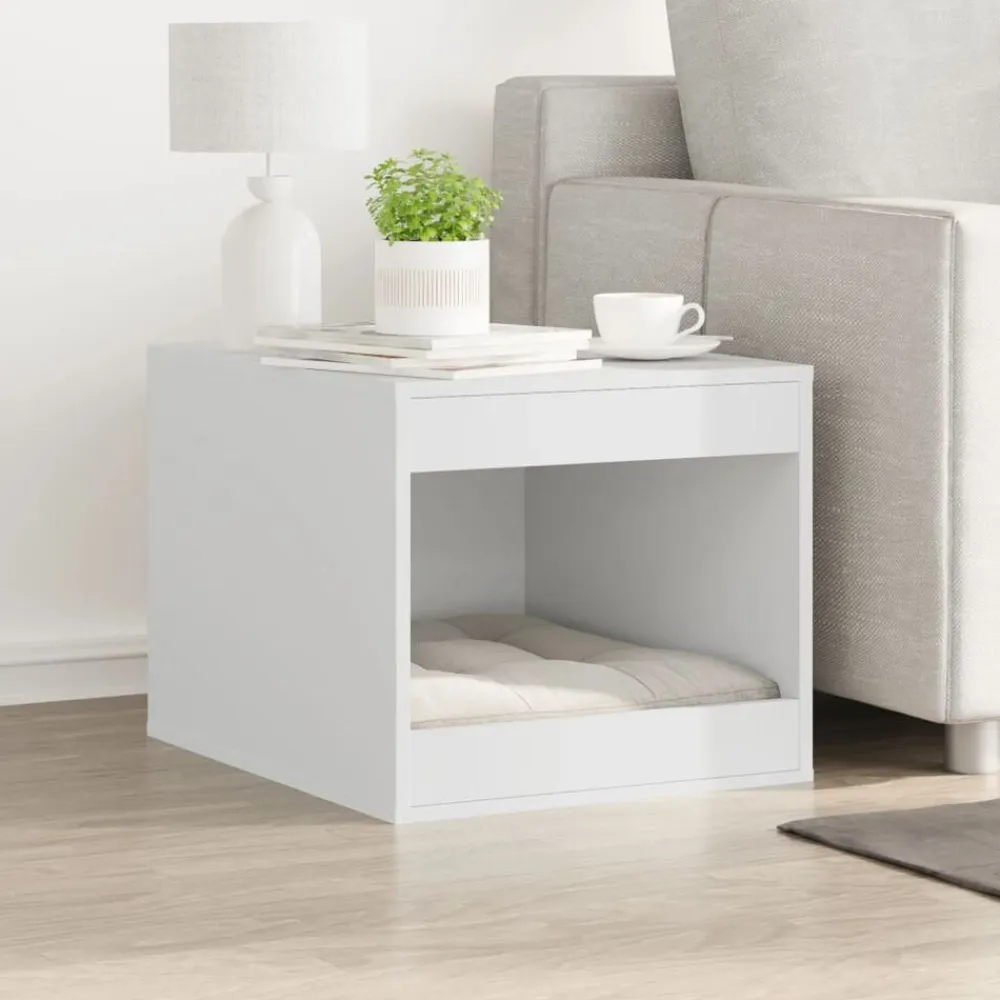 vidaXL Productos Para Mascotas-Mueble arenero para gatos madera ingeniería 47x59x42 cm