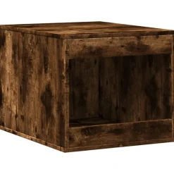 vidaXL Mueble arenero para gatos madera 47x59x42 cm Roble ahumado Clearance