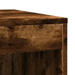 vidaXL Mueble arenero para gatos madera 47x59x42 cm Roble ahumado Clearance