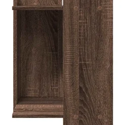 vidaXL Productos Para Mascotas-Mueble arenero para gatos madera marrón roble 42x42x51 cm