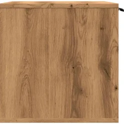 vidaXL Mueble arenero para gatos madera ingeniería artisian 60x40x40cm Roble