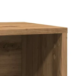 vidaXL Mueble arenero para gatos madera ingeniería artisian 60x40x40cm Roble