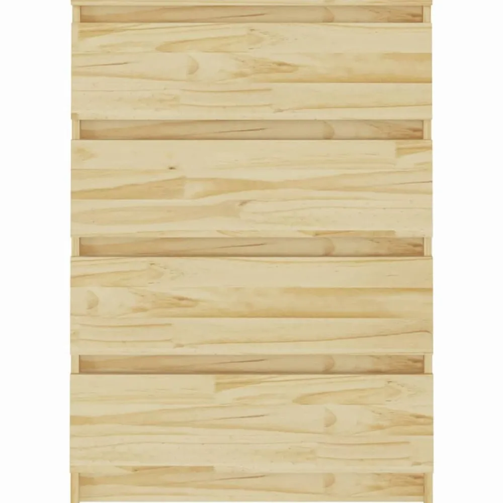 vidaXL Mueble auxiliar madera maciza de pino 60x36x84 cm Natural Sale