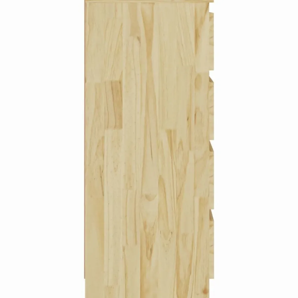 vidaXL Mueble auxiliar madera maciza de pino 60x36x84 cm Natural Sale