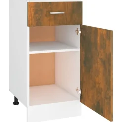 vidaXL Armarios Y Almacenamiento-Mueble bajo con cajón