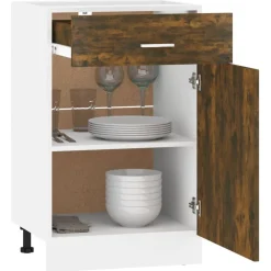 vidaXL Mueble bajo con cajón