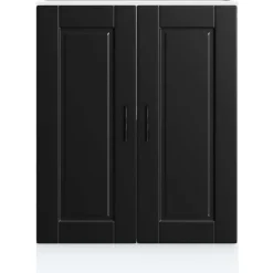 vidaXL Mueble bajo de cocinaPorto madera contrachapada Negro Best