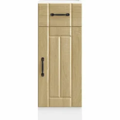vidaXL Mueble bajo de cocina Lucca roble sonoma Madera reciclada Sale