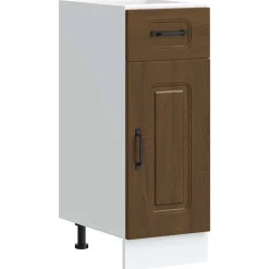 vidaXL Mueble bajo de cocina Kalmar madera ingeniería de roble marrón Marrón roble Online