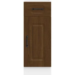 vidaXL Mueble bajo de cocina Kalmar madera ingeniería de roble marrón Marr&oacute;n roble Online