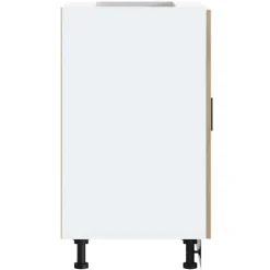 vidaXL Mueble bajo de cocinaporto roble sonoma madera reconstituida Madera reciclada Sale