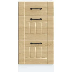 vidaXL Armarios Y Almacenamiento-Mueble bajo de cocina Lucca roble sonoma