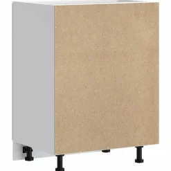 vidaXL Mueble bajo de cocinaPorto madera contrachapada blanca Blanco Outlet