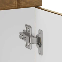 vidaXL Mueble bajo de cocina Lucca Roble ahumado New