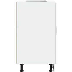 vidaXL Armarios Y Almacenamiento-Mueble bajo de cocinaPorto madera contrachapada blanca